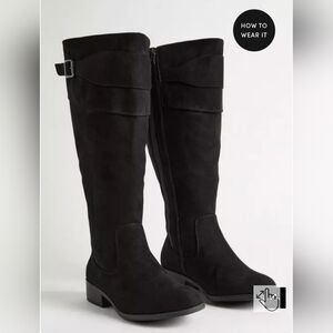Side Buckle Knee Boot From Torrid!